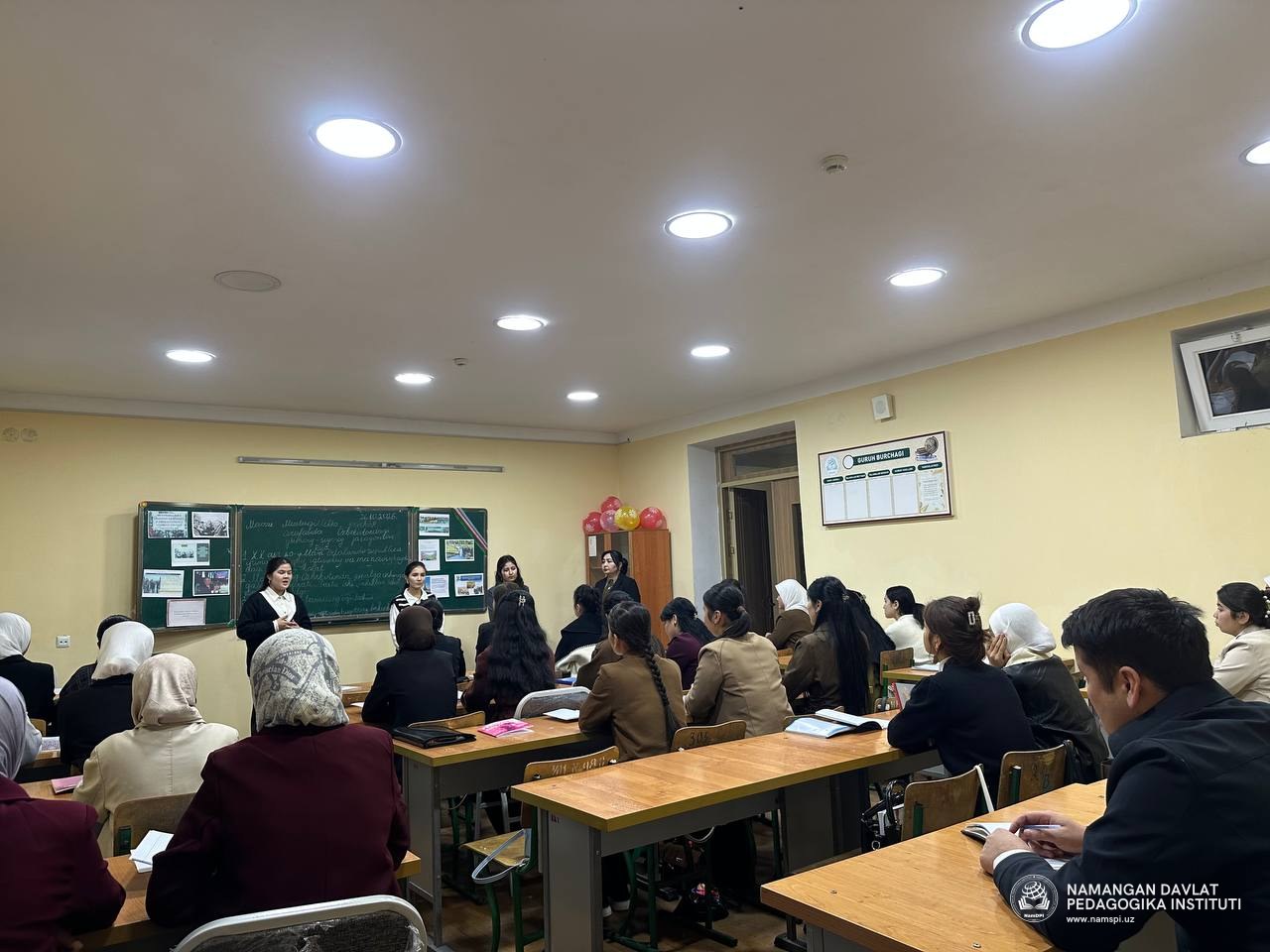 Yangi tarix fanidan ochiq seminar