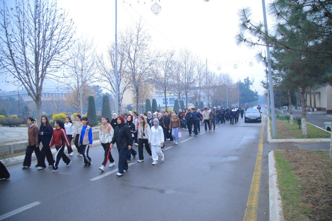 SALOMATLIK UCHUN 5000 QADAM AKSIYASI !