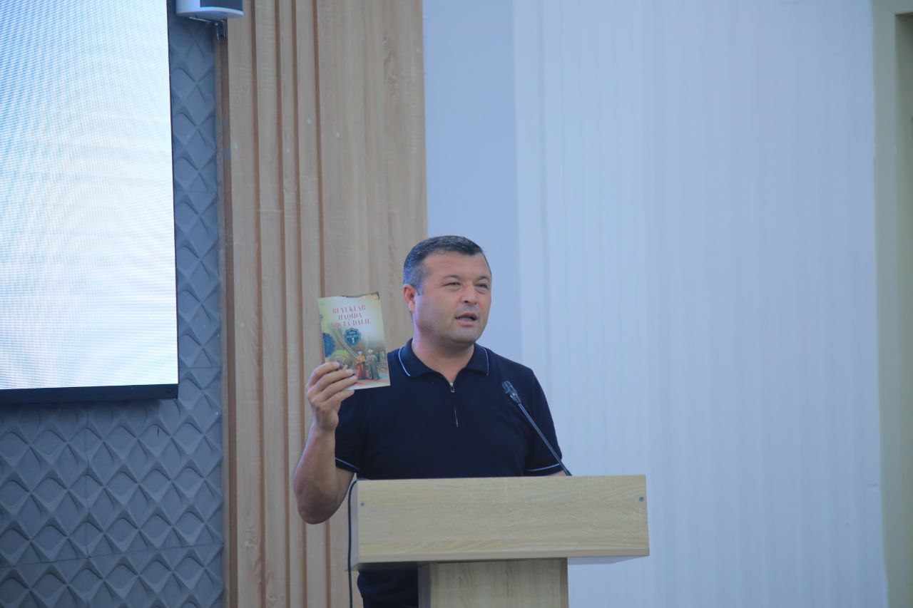 NamDPIda “Kitobxon yoz” doirasida navbatdagi taqdimot