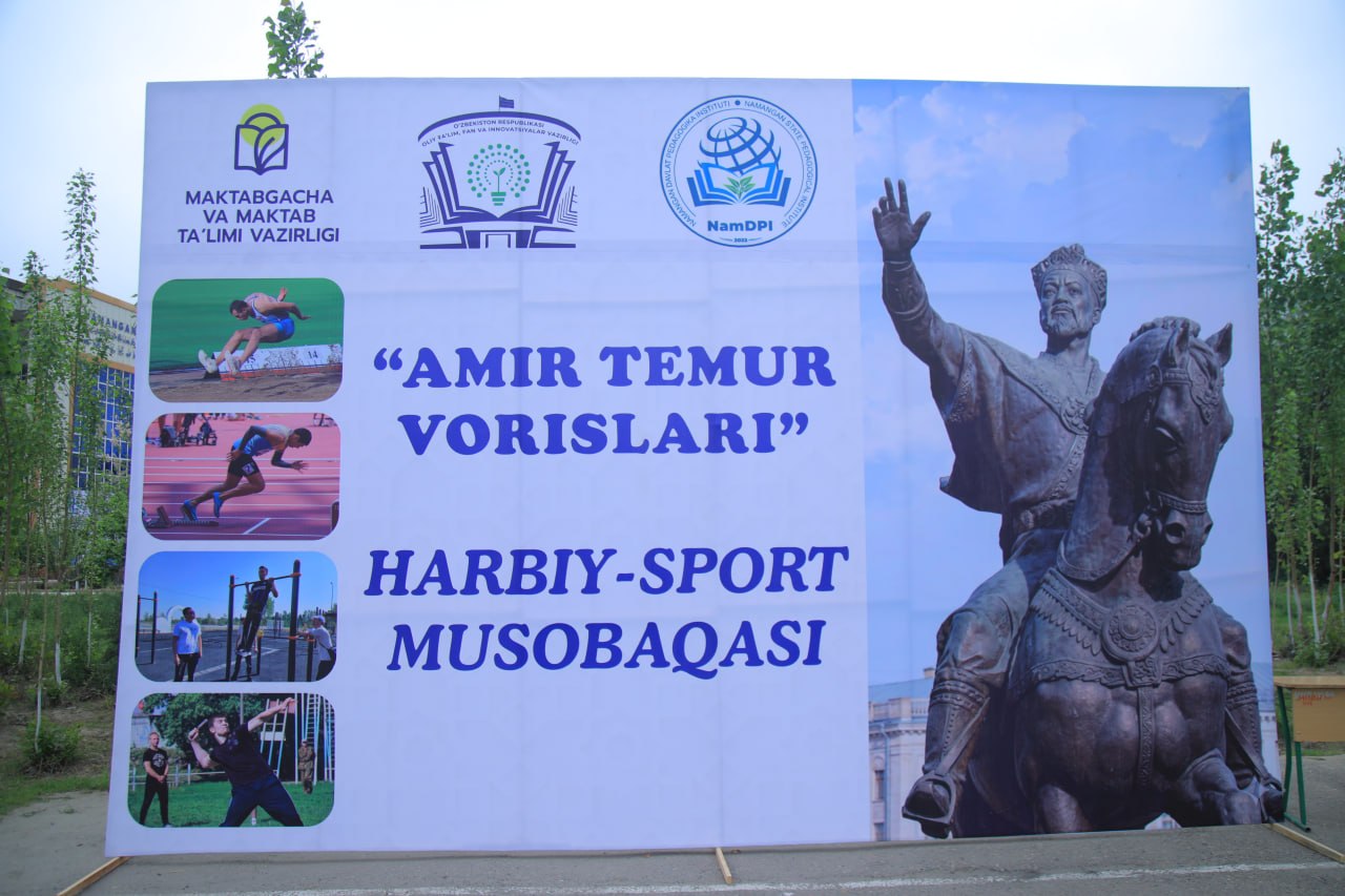 "Amir Temur vorislari" harbiy-sport musobaqasi oʻtkazildi
