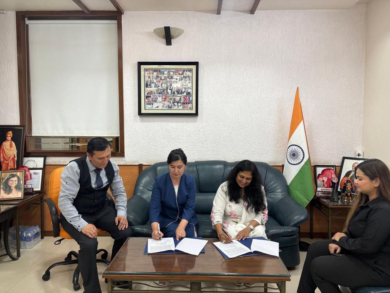 Kelajak sari qadam: Parul va  NamDPI strategik hamkorlik Memorandumi