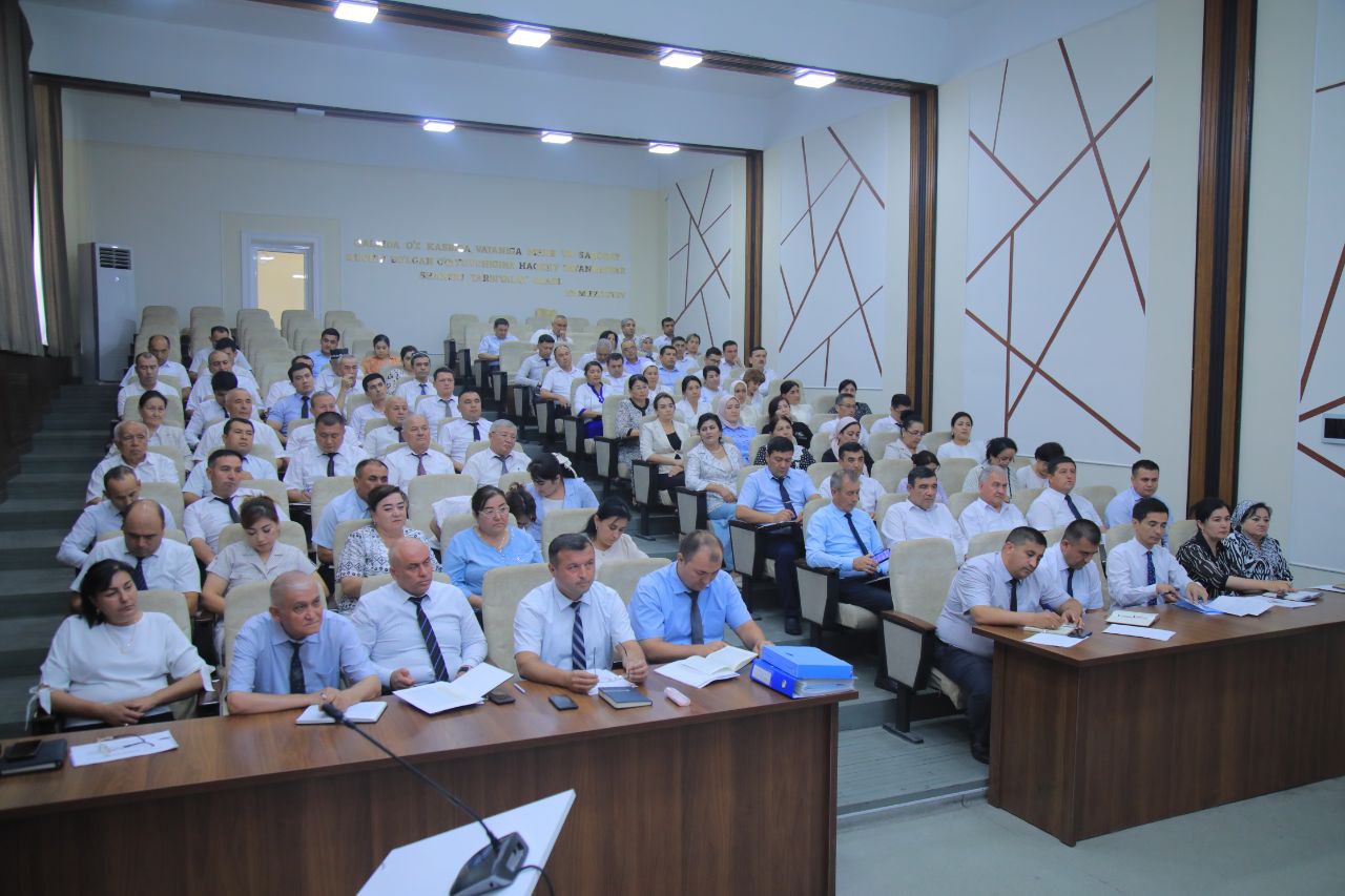 NAMANGAN DAVLAT PEDAGOGIKA INSTITUTIDA 11-SONLI KENGAYTIRILGAN KENGASH YIGʻILISHI BO'LIB O'TDI