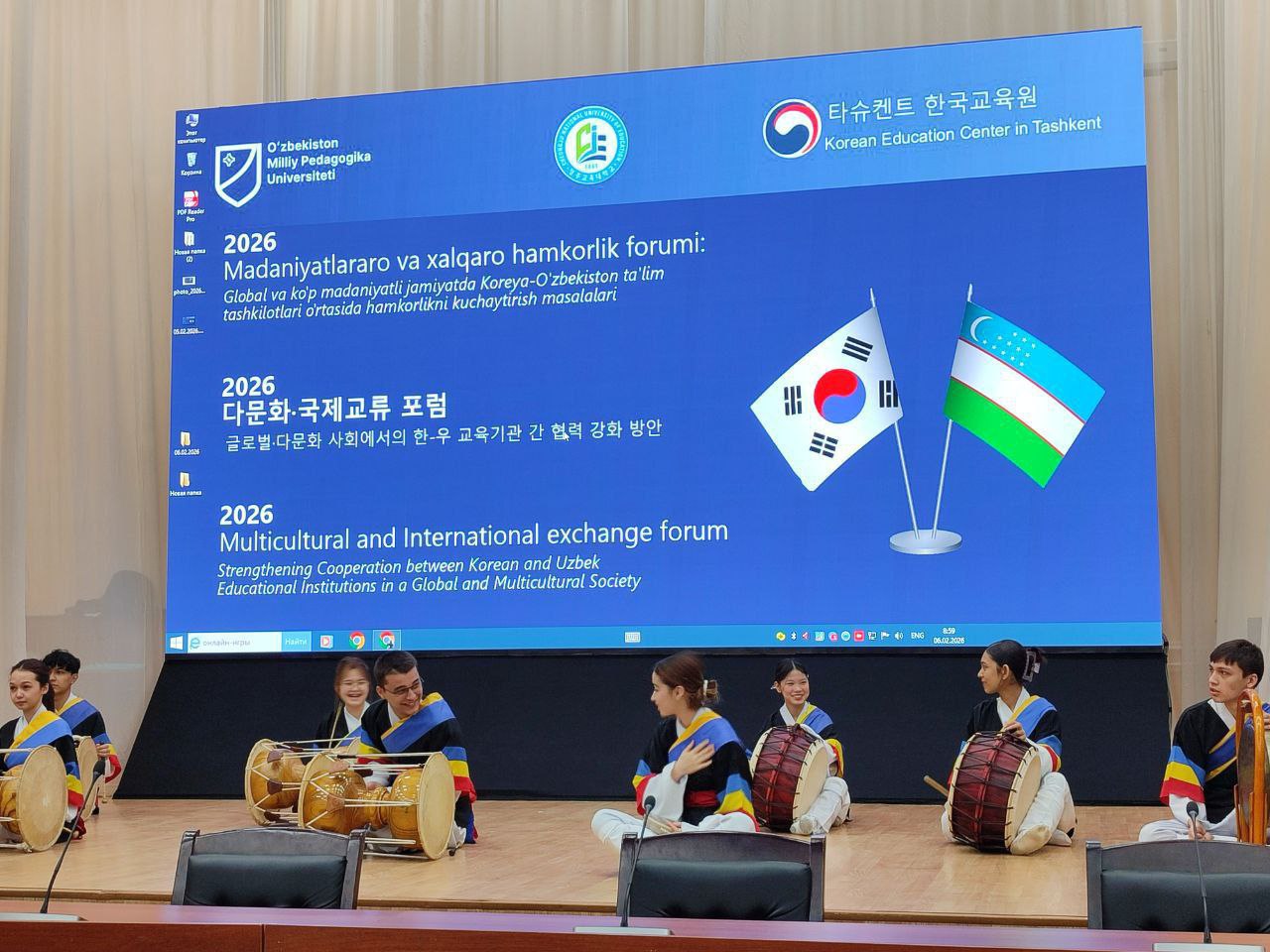 NamDPI vakillari xalqaro forumda ishtirok etdi