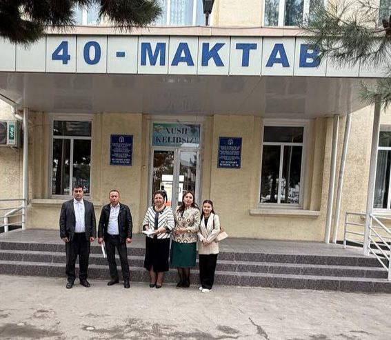 NamDPI filologiya kafedrasi professor-o‘qituvchilari maktablarda amaliyot jarayonlarini o‘rgandilar