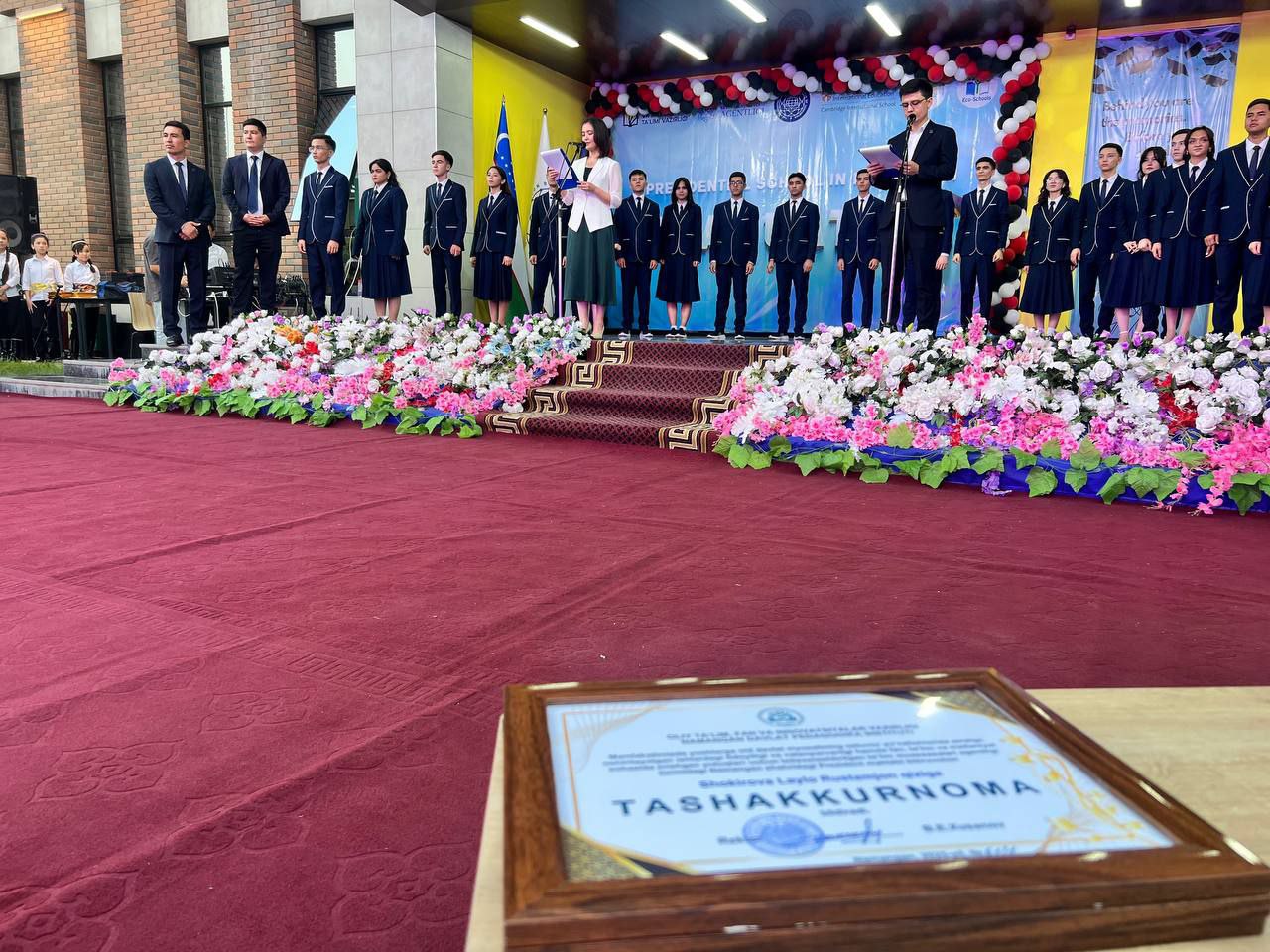 Prezident maktabida "Bitiruvchilar oqshomi"