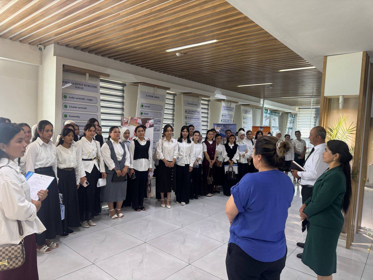 Namangan davlat pedagogika instituti talabalari Kasbiy ko‘nikmalar markazida!