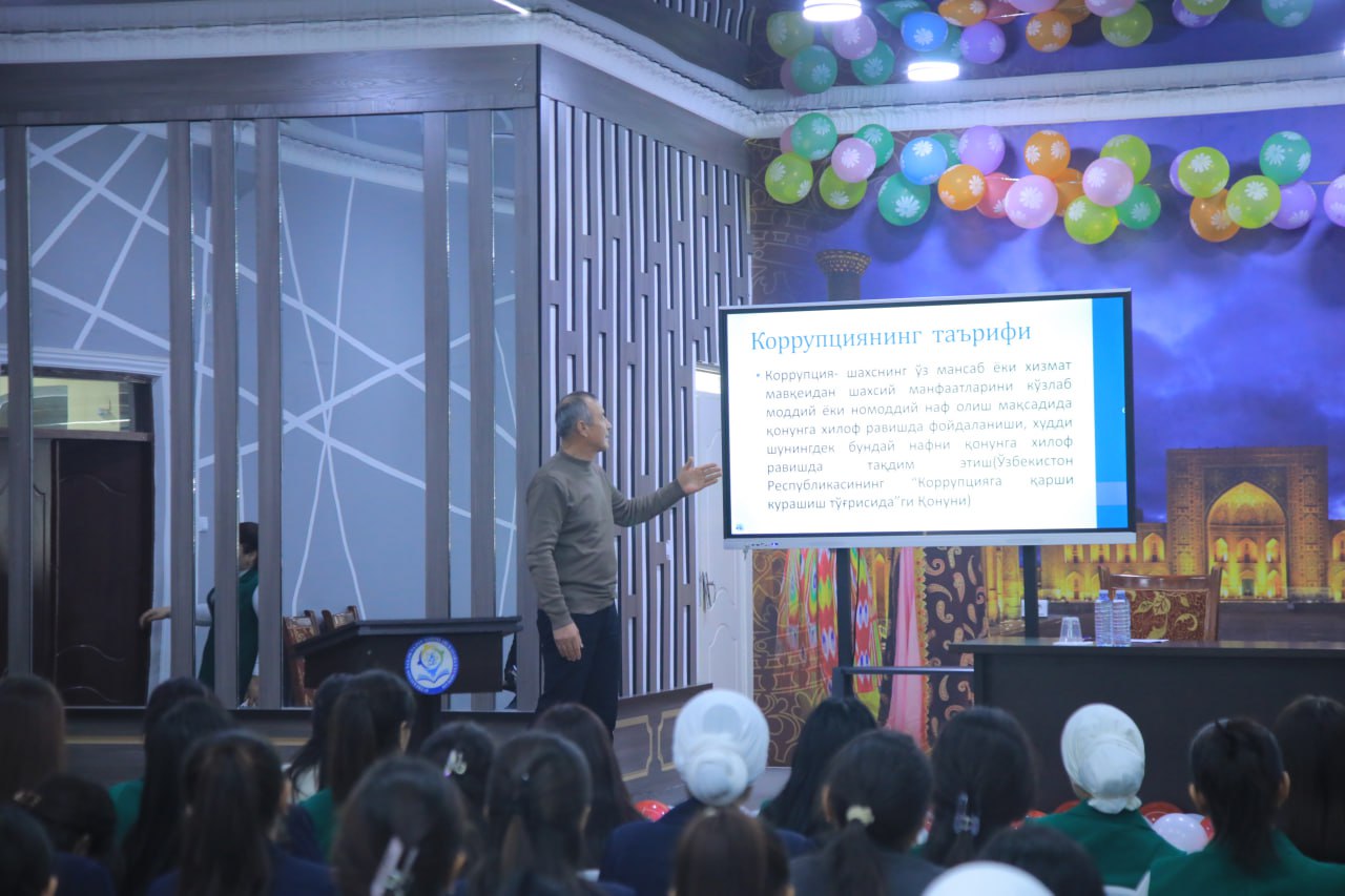 KORRUPSIYA — JAMIYAT TARAQQIYOT KUSHANDASI