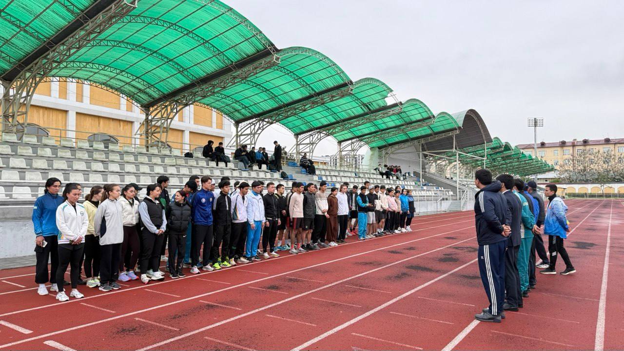 Institut talabalari yengil atletika bo'yicha g'oliblikni qo'lga kiritdilar!