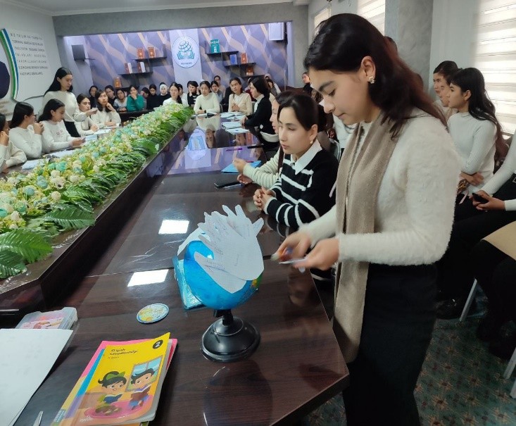 Namangan davlat pedagogika institutida “Tabiatni asrang” mavzusida mahorat darsi o‘tkazildi