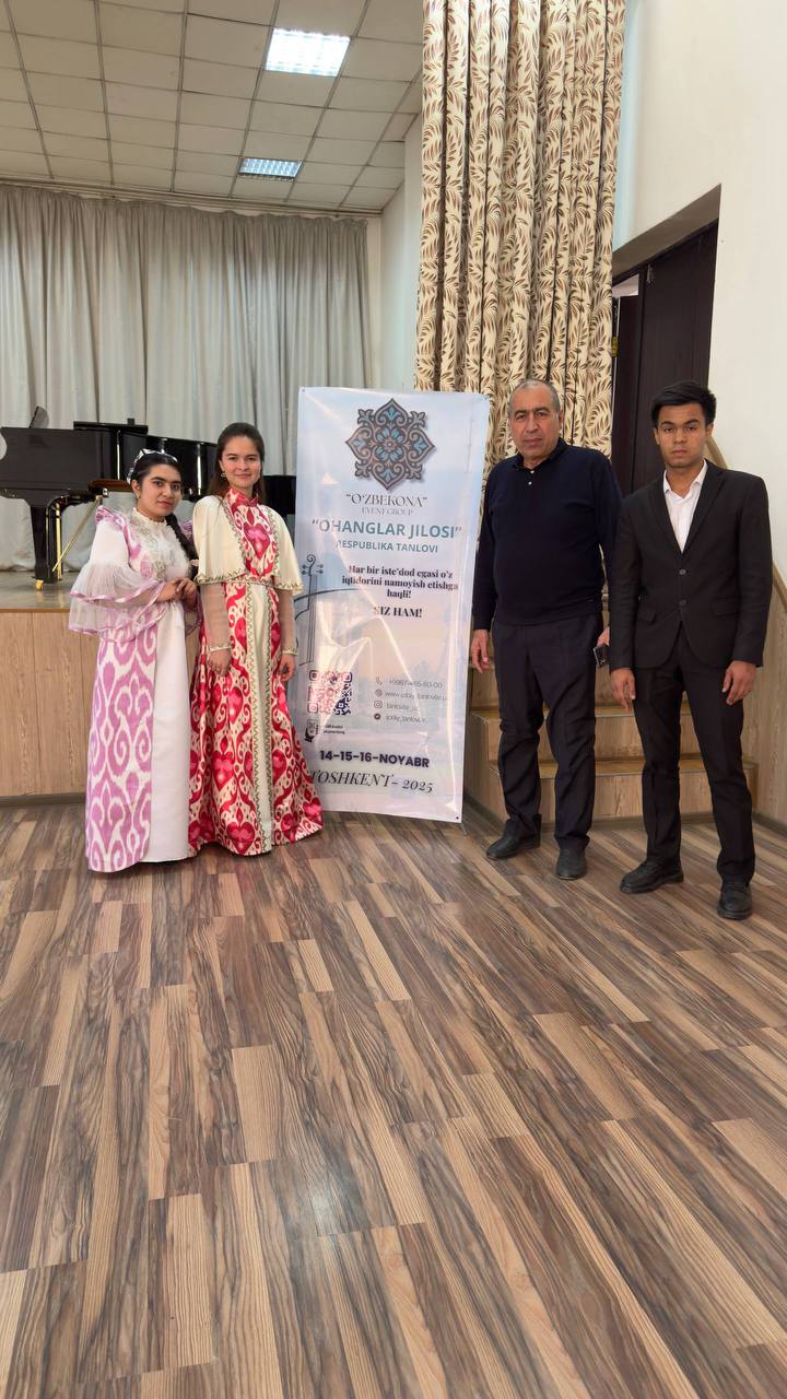 “Ohanglar jilosi” Respublika yosh ijrochilar tanlovida talabalarmiz muvaffaqiyatga erishdi!