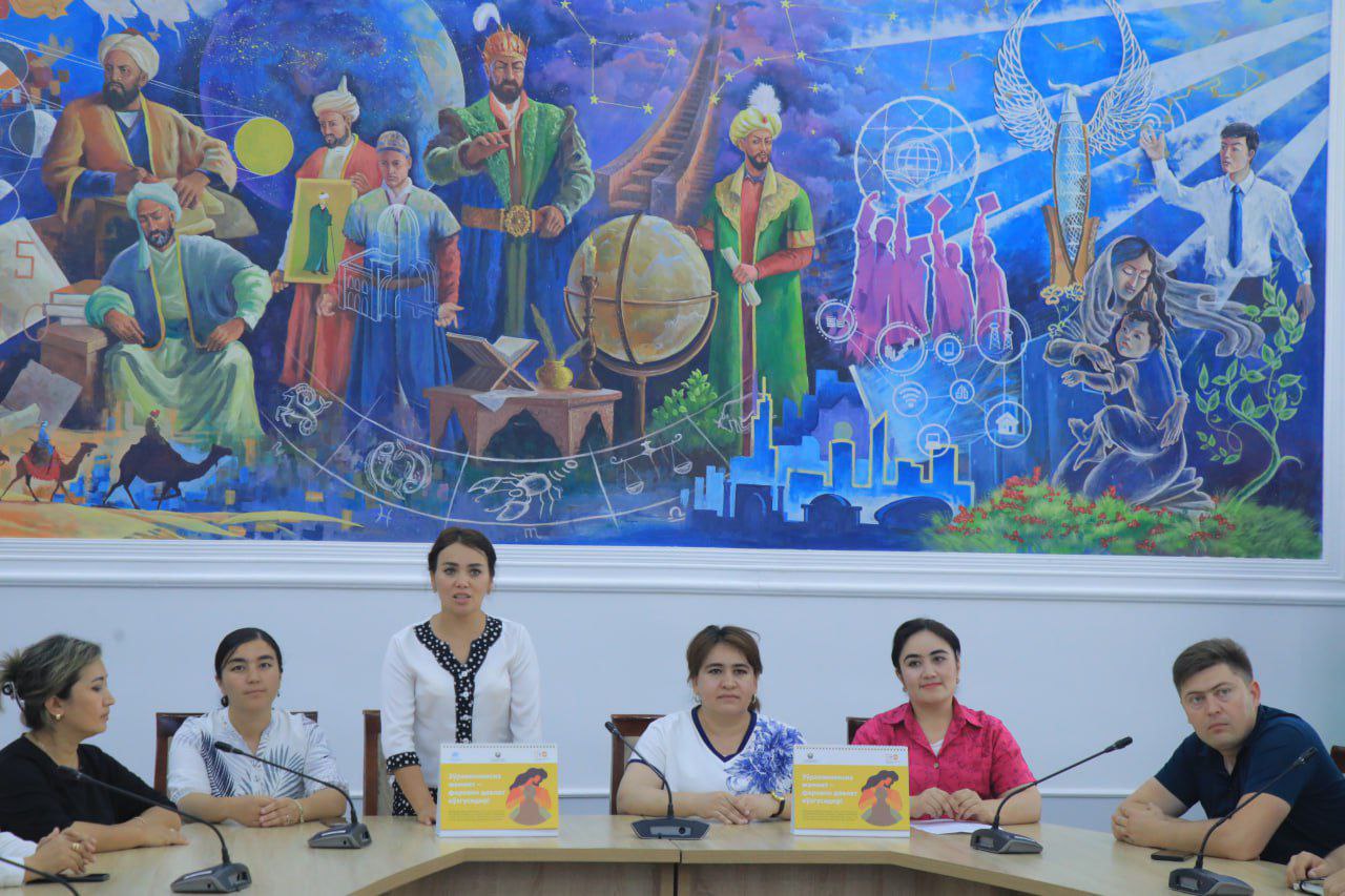 NamDPIda "Zoʻravonliksiz jamiyat – farovon davlat koʻzgusi" mavzusida seminar-trening boʻlib oʻtdi