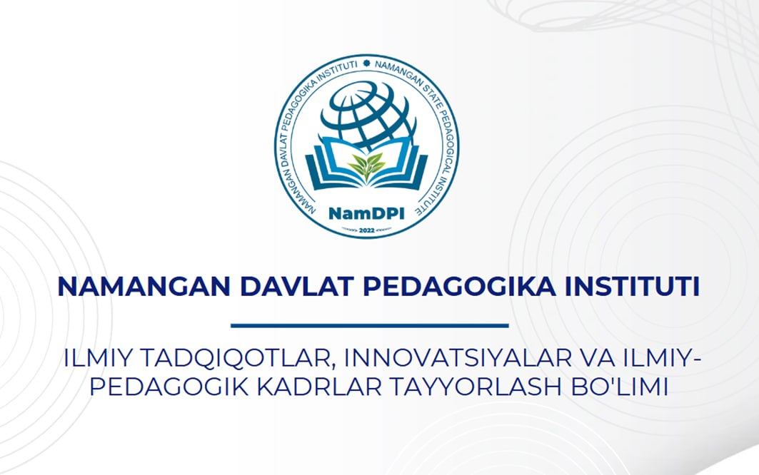3-chorak uchun mustaqil izlanuvchilikga hujjatlari qabul qilingan talabgorlar uchun 31-may kuni suhbat tashkil etiladi.
