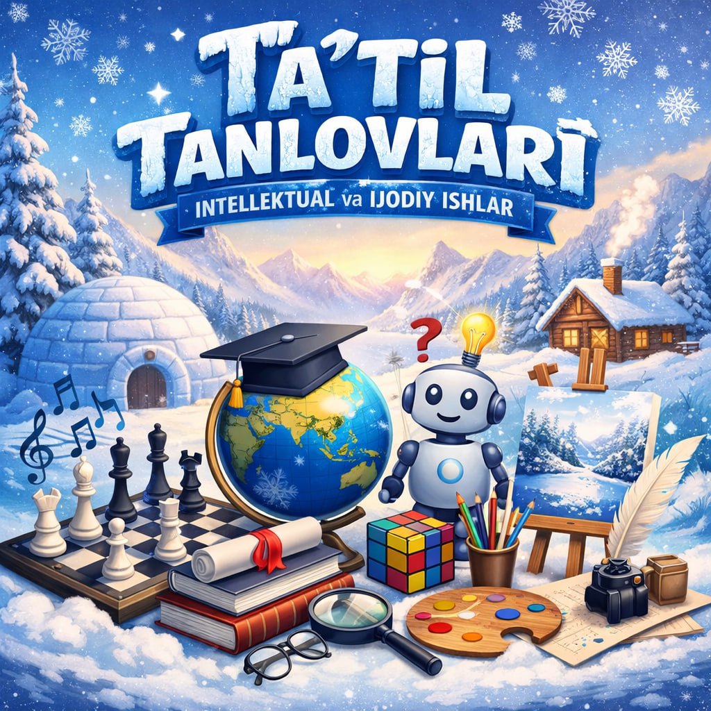 "TA'TIL TANLOVLARI" onlayn loyihasiga start berildi!