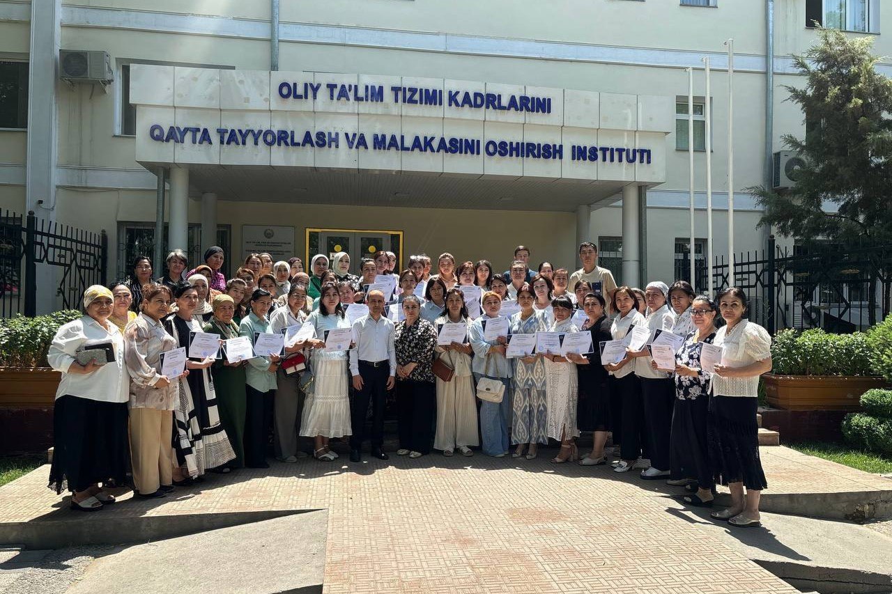 “Axborot-kutubxona faoliyati” yoʻnalishi boʻyicha malaka oshirish kursi muvaffaqiyatli yakunlandi