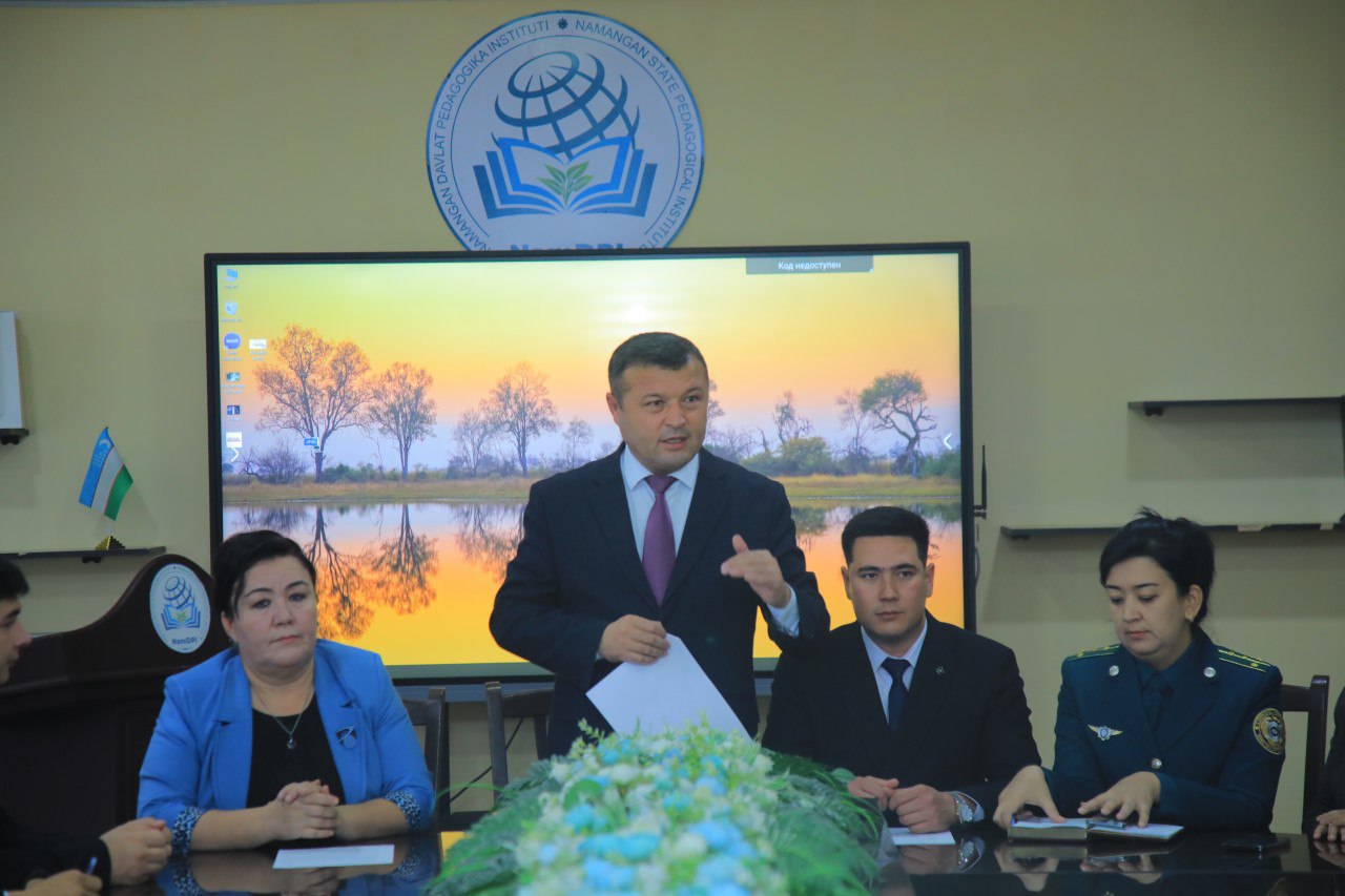 Yoshlar huquqiy madaniyatini oshirishga qaratilgan seminar-trening o‘tkazildi