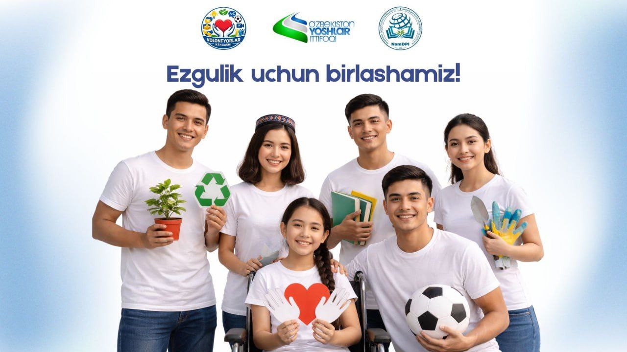 Eko-volontyorlar safiga qabul boshlandi!