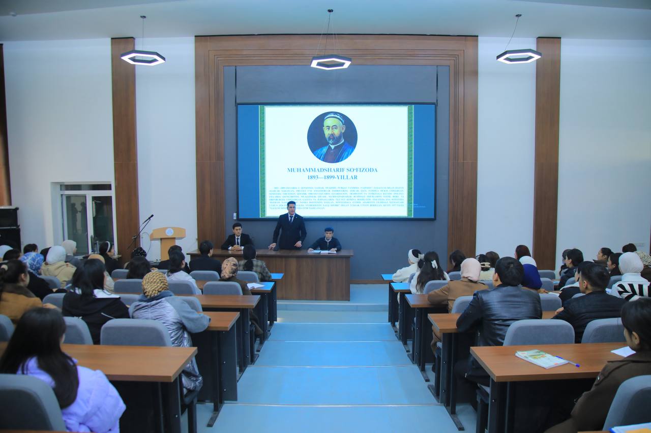 MUHAMMADSHARIF SO‘FIZODA HAYOTI VA ILMIY-IJODIY MEROSIGA BAG‘ISHLANGAN MA’NAVIY-MA’RIFIY TADBIR O‘TKAZILDI