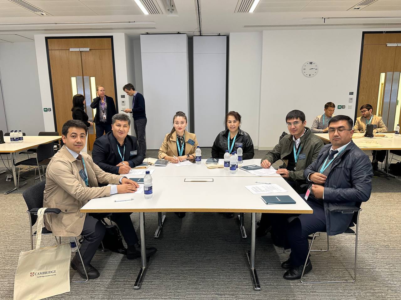 2025-yil oktyabr oyida Buyuk Britaniyaning Kembrij universitetida tashkil etilgan malaka oshirish kurslarida ishtirok etish uchun Namangan davlat pedagogika instituti Intellektual fanlar va axborot texnologiyalari kafedrasi professori, pedagogika fanlari doktori, professor Najmiddinova Xilola Yoqubjonovna xorijiy xizmat safariga yuborildi.