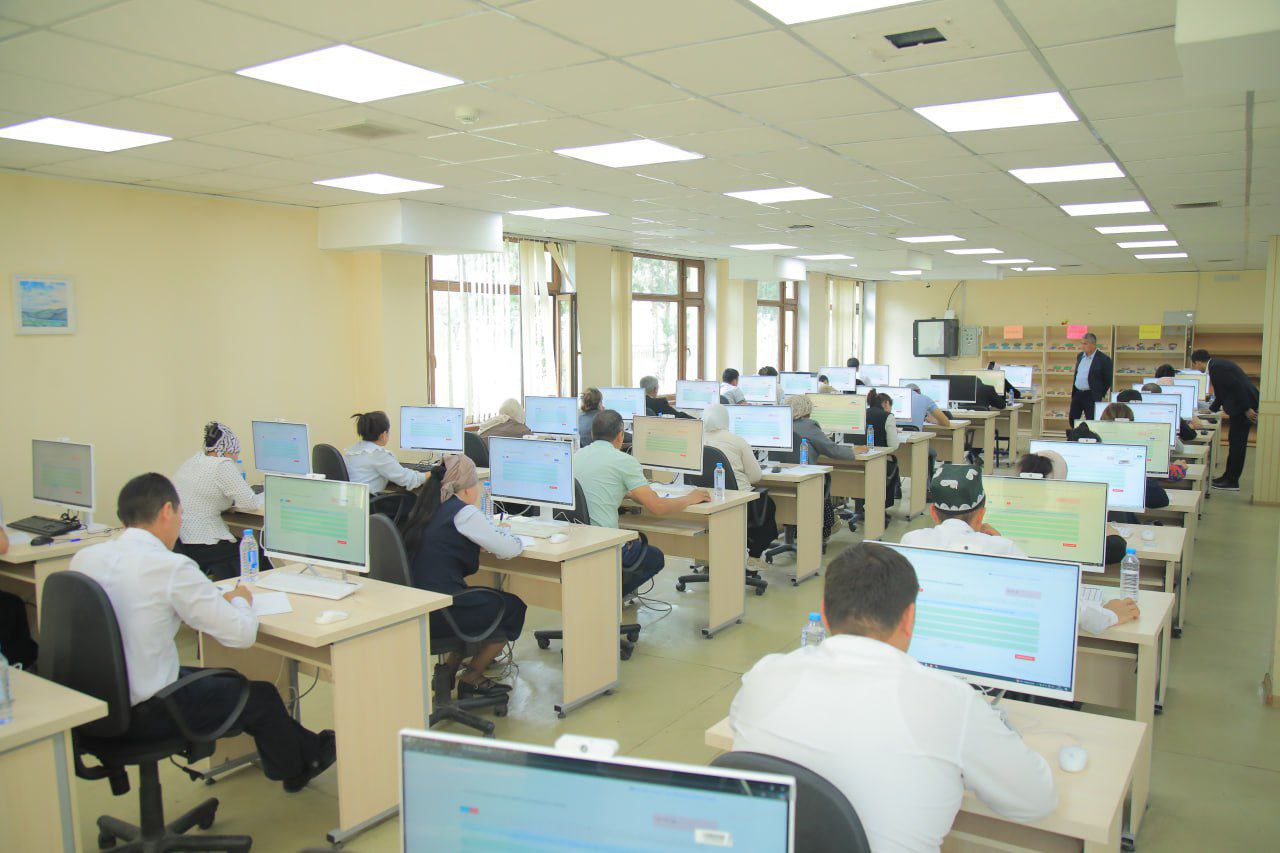 Pedagoglarning bilim va malaka ko’nikmalari baholanmoqda