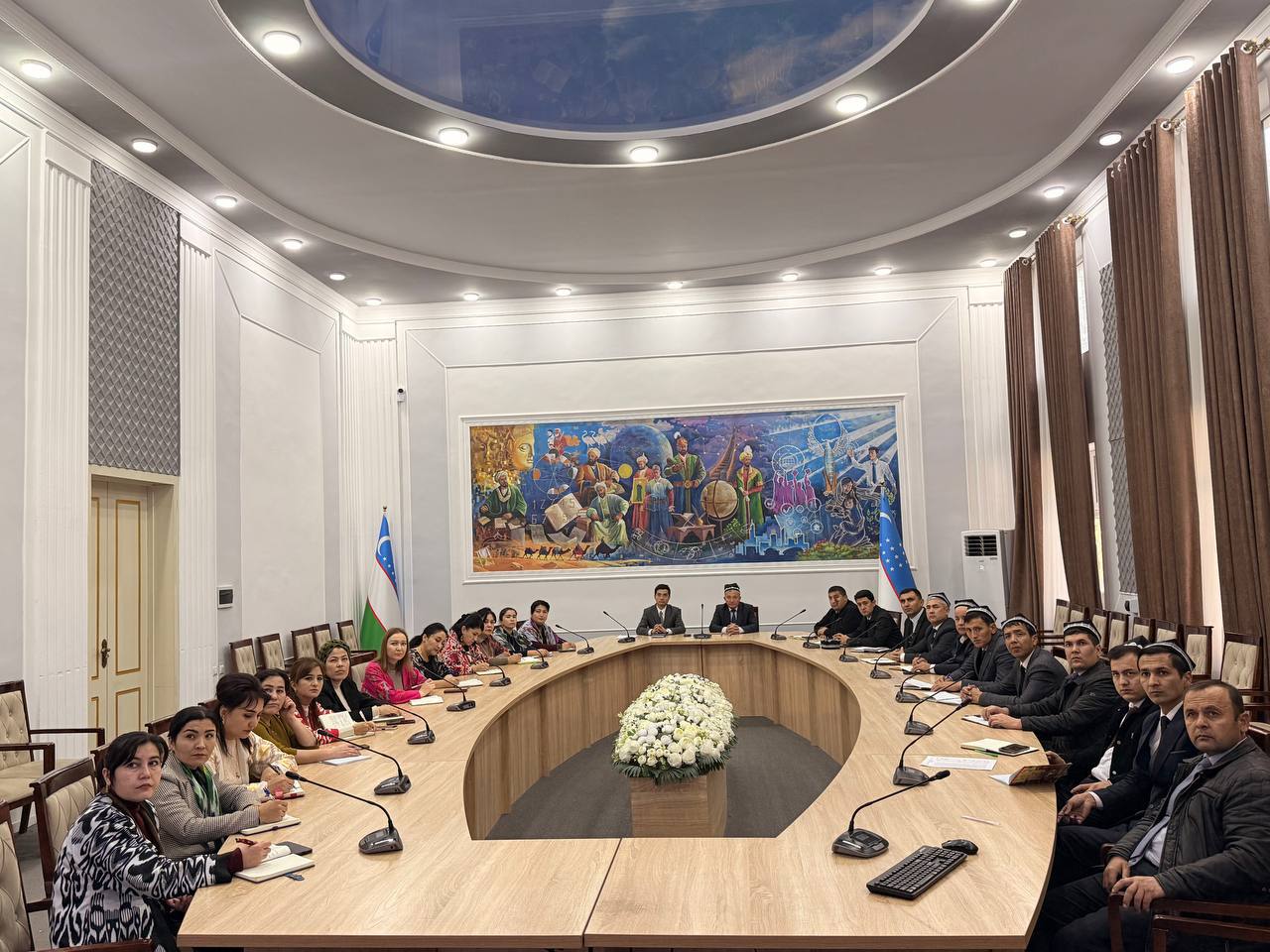 Namangan davlat pedagogika instituti rahbar va xodimlari hamda professor-oʻqituvchilari navbatdagi "Siyosiy-ma’rifat soati"da ishtirok etdi