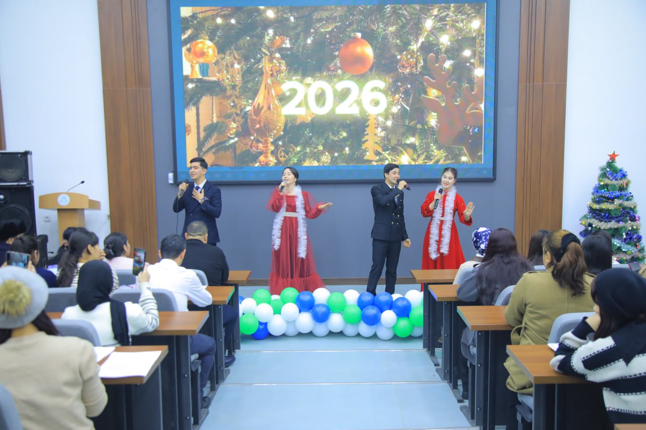 Aniq va tabiiy fanlar fakultetida “Yangi yil oqshomi” tadbiri o‘tkazildi