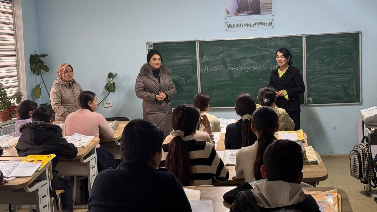 MAKTABLARGA AMALIY TASHRIF