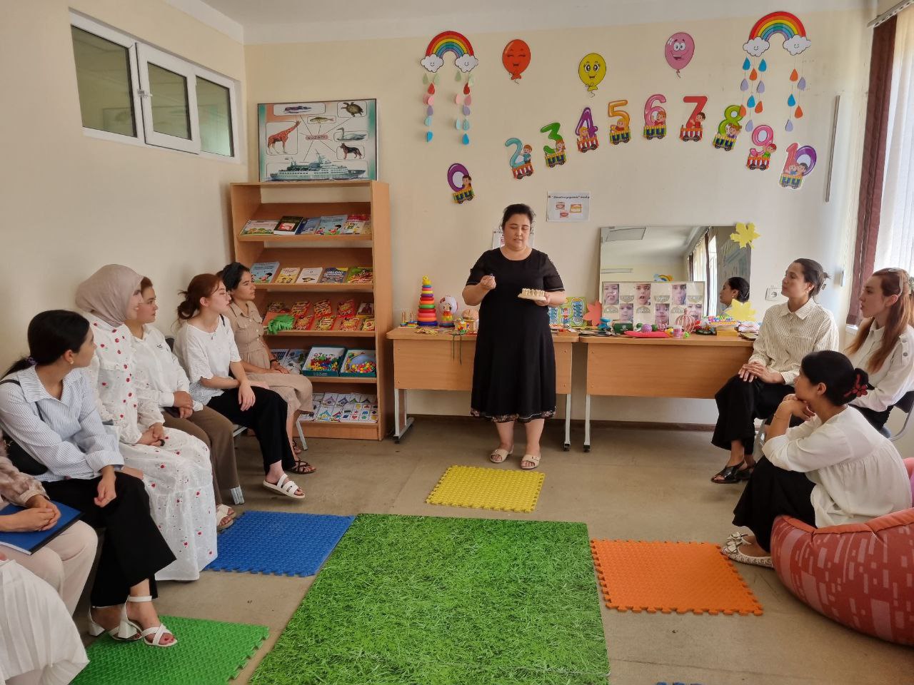 “Logoped xonasining jihozlanishi” mavzusida to‘garak tashkil etildi.