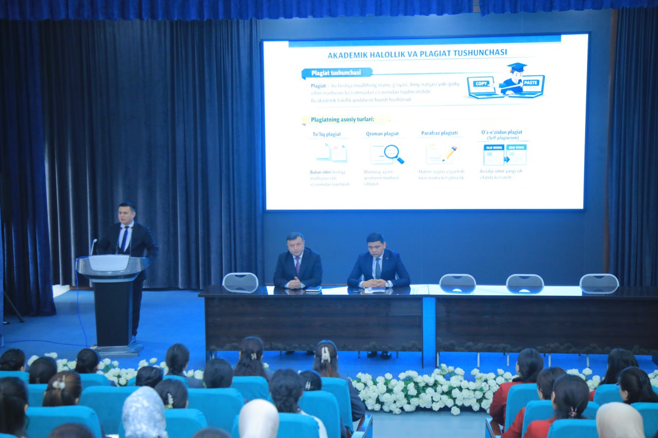 "KELAJAK SOATI" RUKNI OSTIDA "MA'RIFAT DARSI" O'TKAZILDI