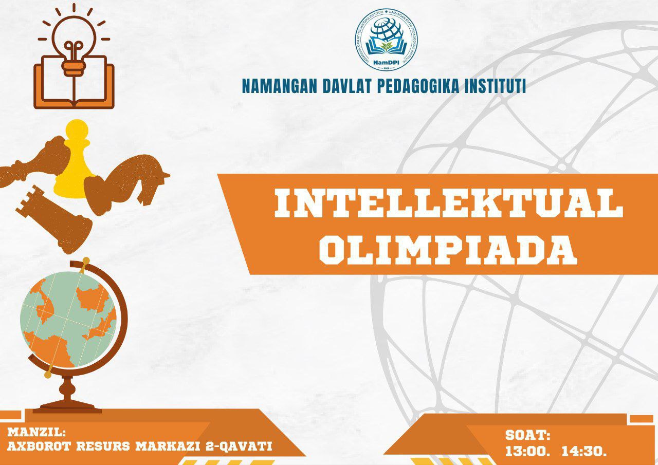 INSTITUT INTELLEKTUAL OLIMPIADASIGA MARHAMAT!