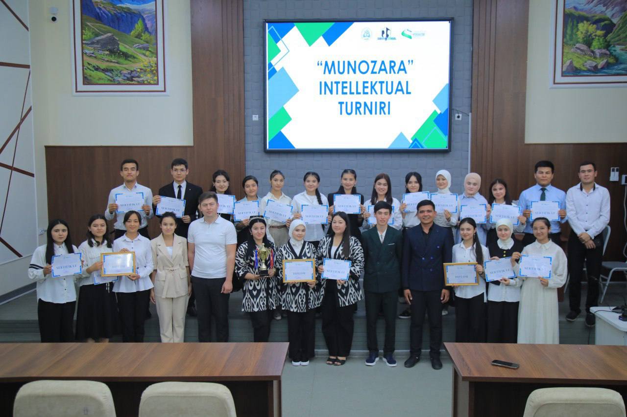 “Munozara” intellektual turnirining final bosqichi bo’lib o’tdi.