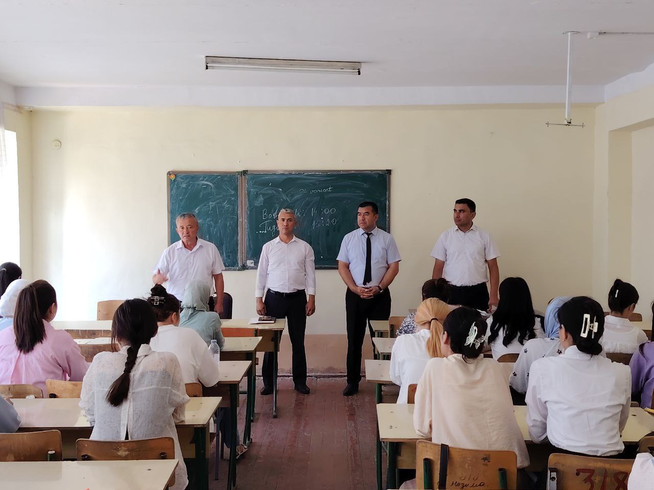 Talabalar bilan ochiq muloqot tashkil etildi