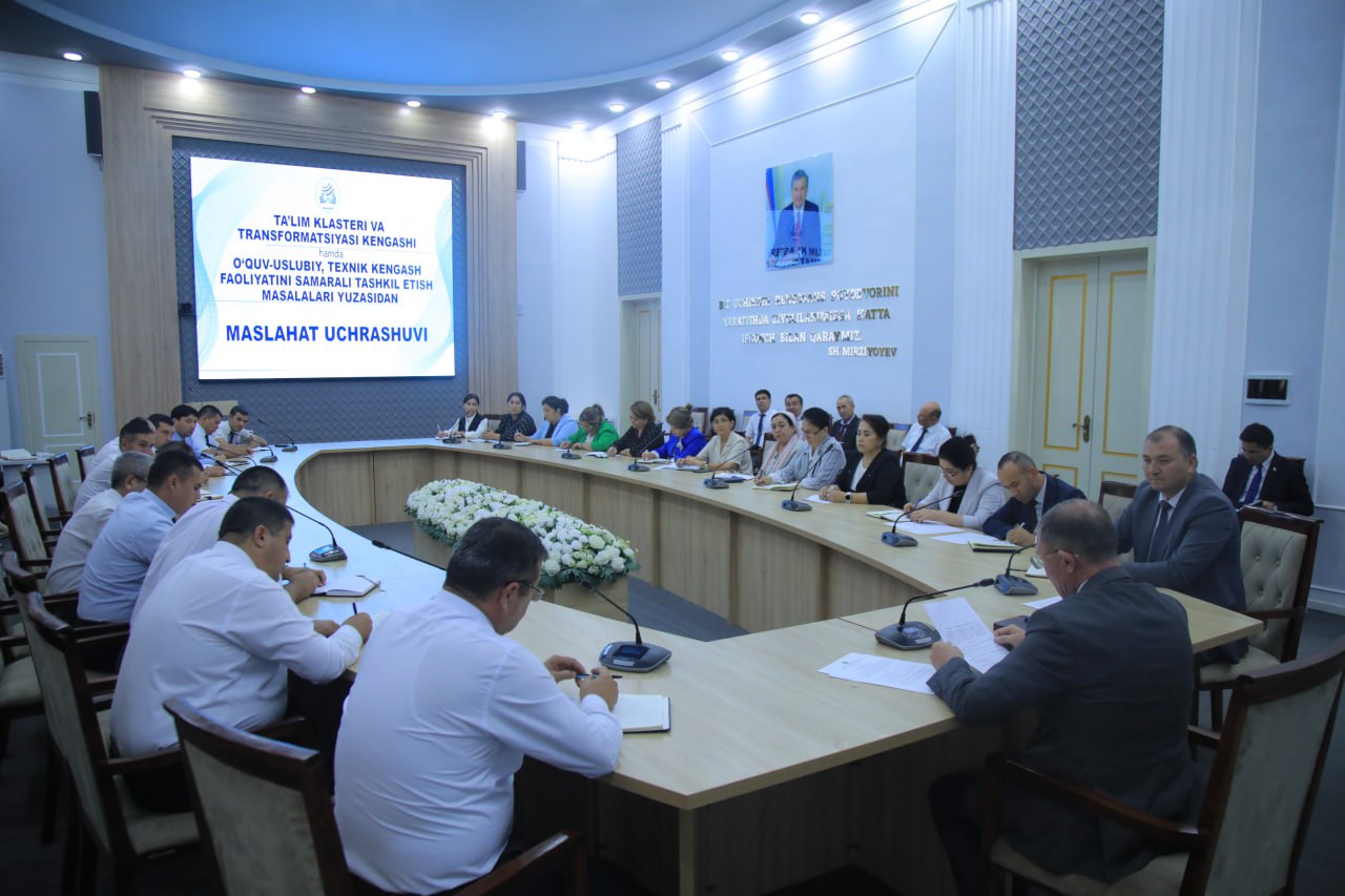 Institutda “Pedagogik ta’lim va tarbiya innovatsion klasteri Markazi” hamda “O‘quv, ilmiy-texnik Kengash” faoliyati takomillashtiriladi