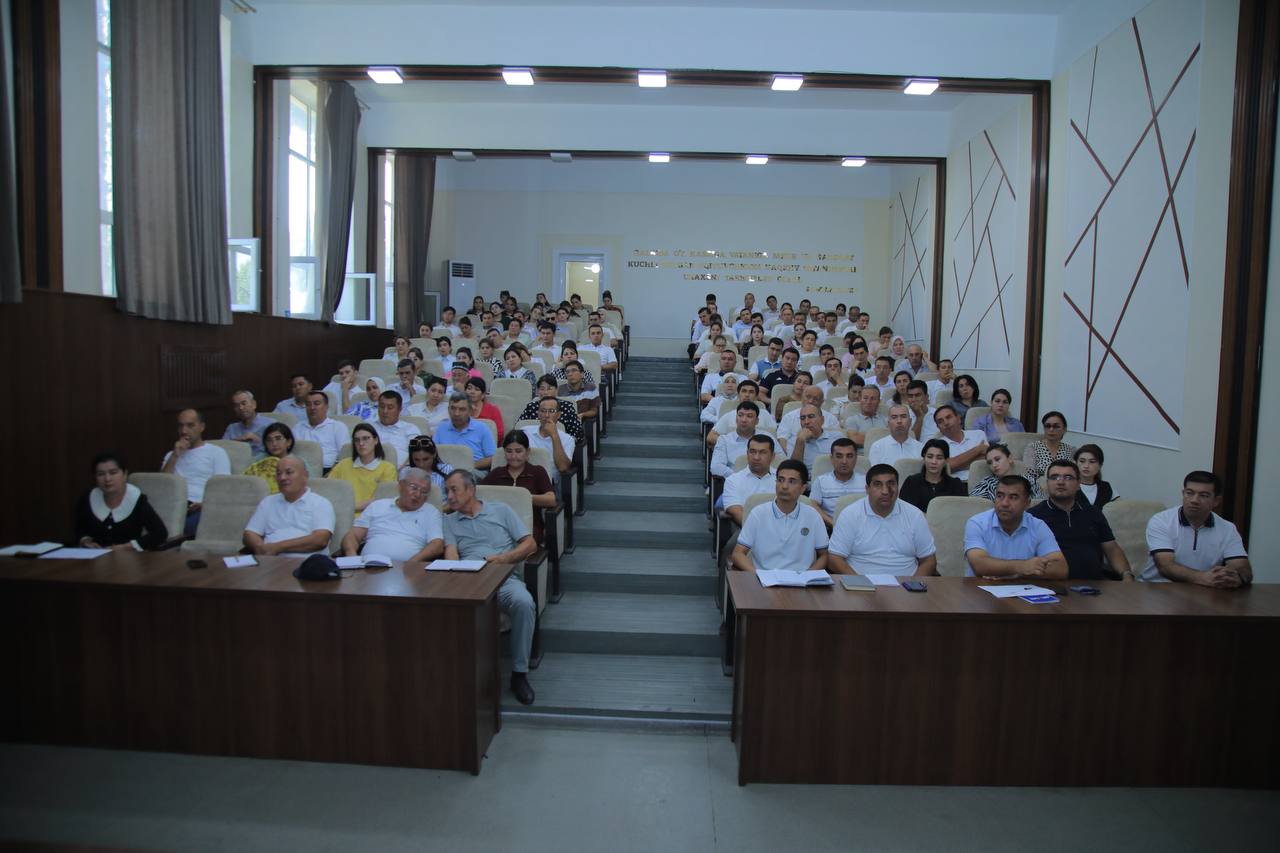 O‘quv me’yoriy hujjatlar bilan ishlash bo‘yicha o‘quv seminari